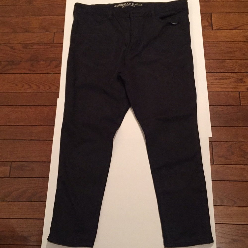 AMERICAN EAGLE SUPER SUPER STRETCH HI-Rise 18S Blk